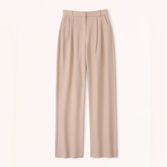 A&F Sloane Tailored Wide Leg Pant - Picture 2 of 12